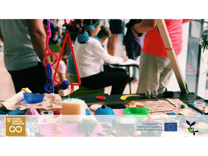 Science and art - rediscover, research and recycle creatively