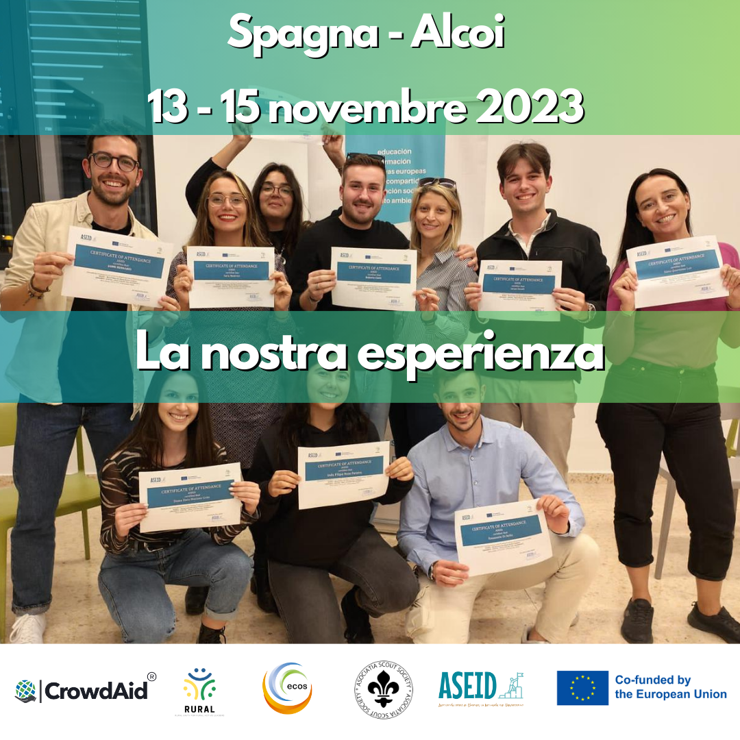 Ecco le parole dei ragazzi andati in spagna: Workshop europeo