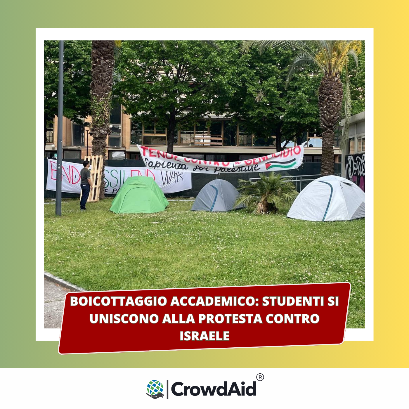 Boicottaggio Accademico: Studenti della Sapienza si uniscono alla protesta contro Israele